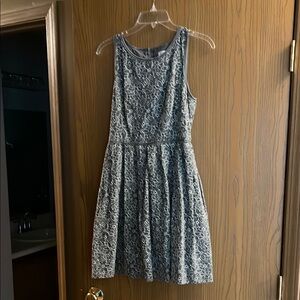 Max Studio Gray Halter A-Line Cocktail Dress